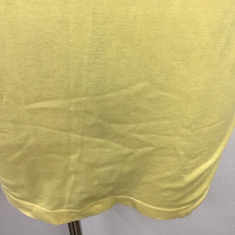 イヴサンローラン Yves Saint Laurent ポロシャツ 半袖 無地 黄 / イエロー /  メンズ USED 古着 中古 10128157