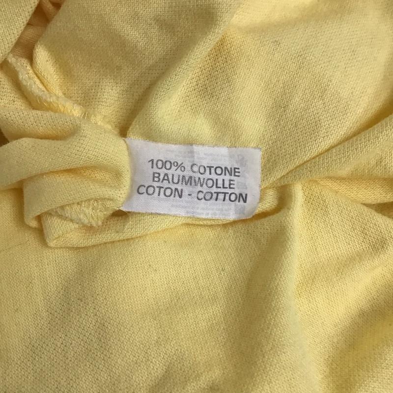 イヴサンローラン Yves Saint Laurent ポロシャツ 半袖 無地 黄 / イエロー /  メンズ USED 古着 中古 10128157