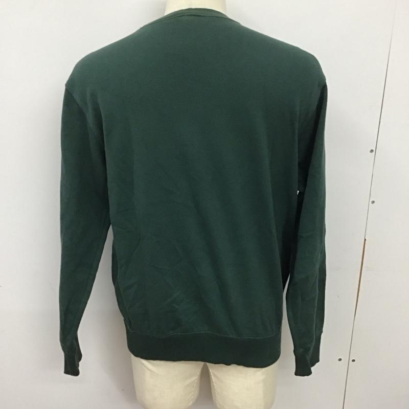 チャンピオン Campion トレーナー 長袖 M ロゴ、文字 緑 / グリーン /  メンズ USED 古着 中古 10128159