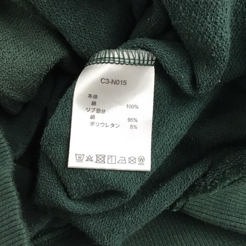 チャンピオン Campion トレーナー 長袖 M ロゴ、文字 緑 / グリーン /  メンズ USED 古着 中古 10128159
