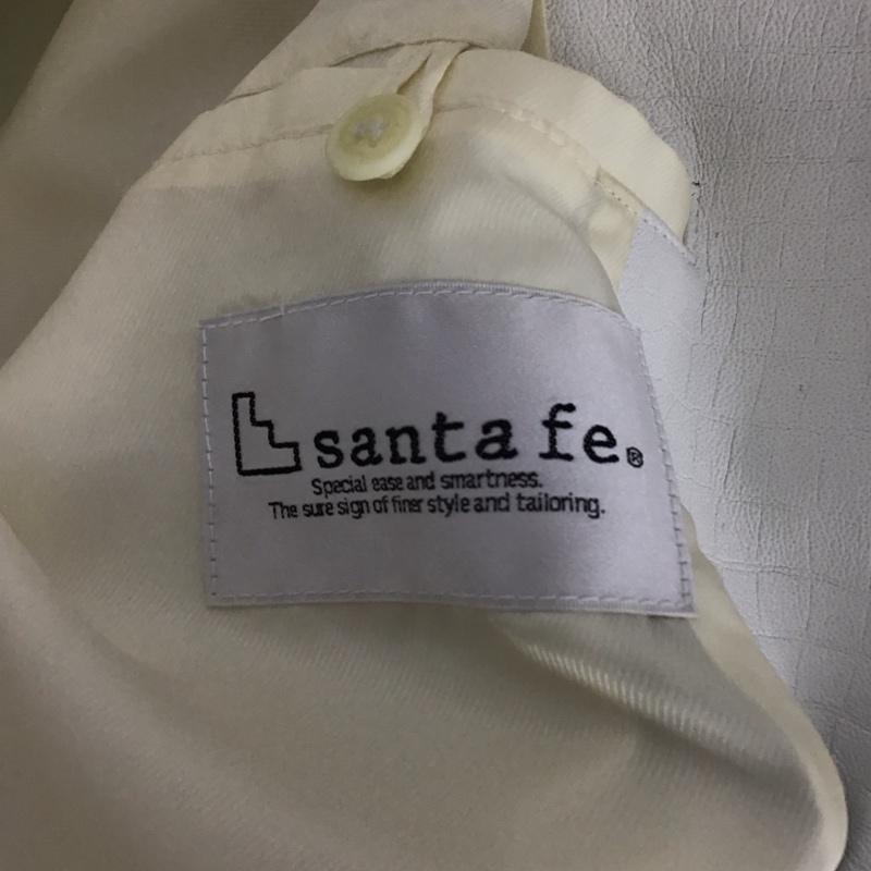 サンタフェ SANTAFE ジャケット、上着 レザージャケット 無地 白 / ホワイト /  メンズ USED 古着 中古 10128161