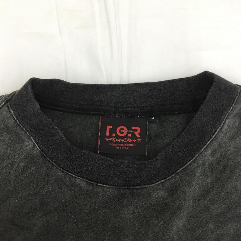 ユーズドクロージング used clothes Tシャツ 半袖 T.C.R BY TOUCHER L ロゴ、文字 灰 / グレー /  メンズ USED 古着 中古 10128162