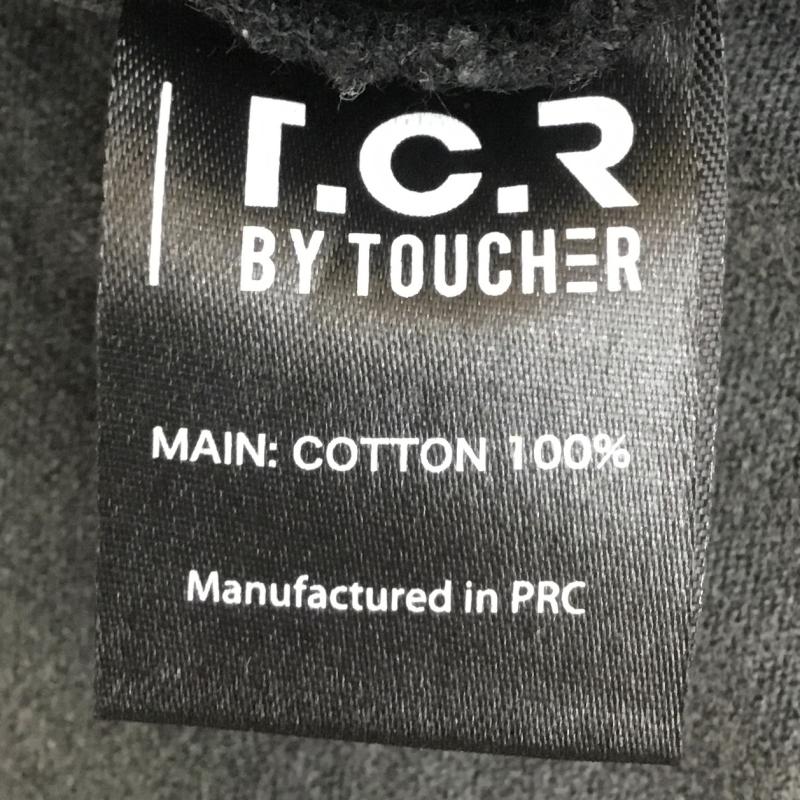 ユーズドクロージング used clothes Tシャツ 半袖 T.C.R BY TOUCHER L ロゴ、文字 灰 / グレー /  メンズ USED 古着 中古 10128162