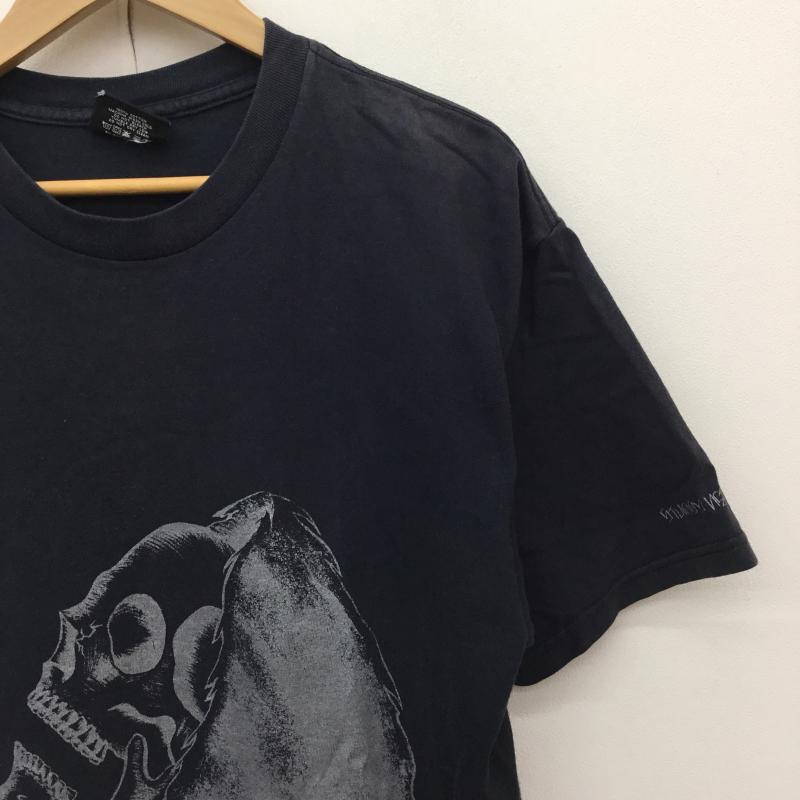 ステューシー STUSSY Tシャツ 半袖 STUSSY×NEIGHBORHOOD ネイバーフッド L ロゴ、文字 X キャラクター 黒 / ブラック /  メンズ USED 古着 中古 10128163