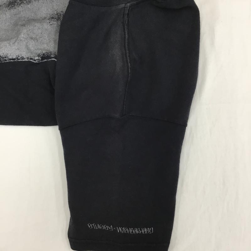 ステューシー STUSSY Tシャツ 半袖 STUSSY×NEIGHBORHOOD ネイバーフッド L ロゴ、文字 X キャラクター 黒 / ブラック /  メンズ USED 古着 中古 10128163