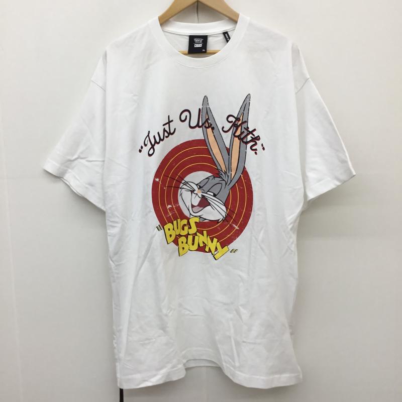 キス KITH Tシャツ 半袖 Looney Tunes Bugs Bunny バックスバニー XL キャラクター 白 / ホワイト /  メンズ USED 古着 中古 10128164