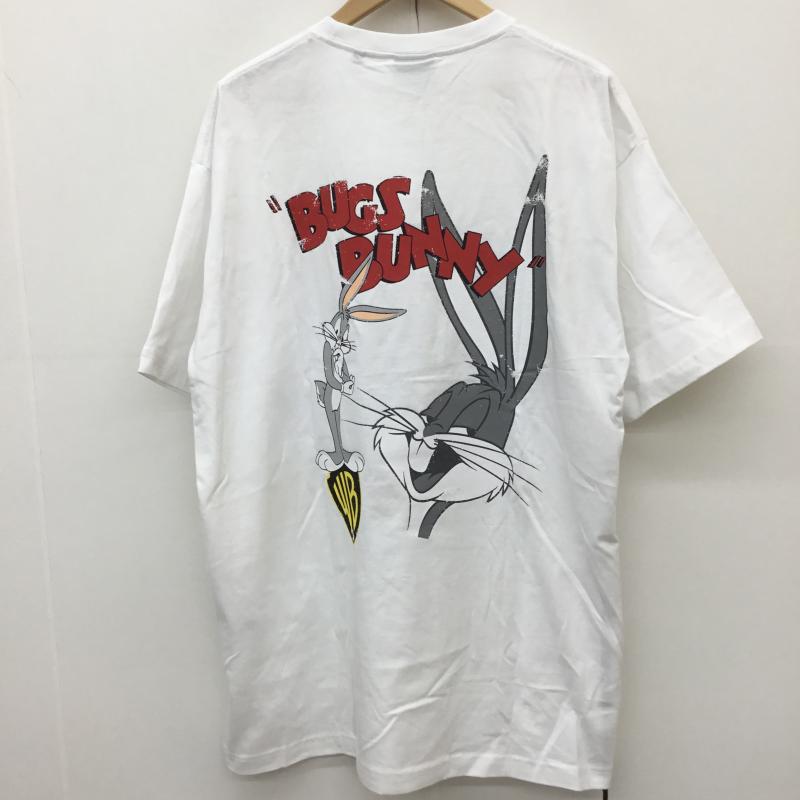 キス KITH Tシャツ 半袖 Looney Tunes Bugs Bunny バックスバニー XL キャラクター 白 / ホワイト /  メンズ USED 古着 中古 10128164