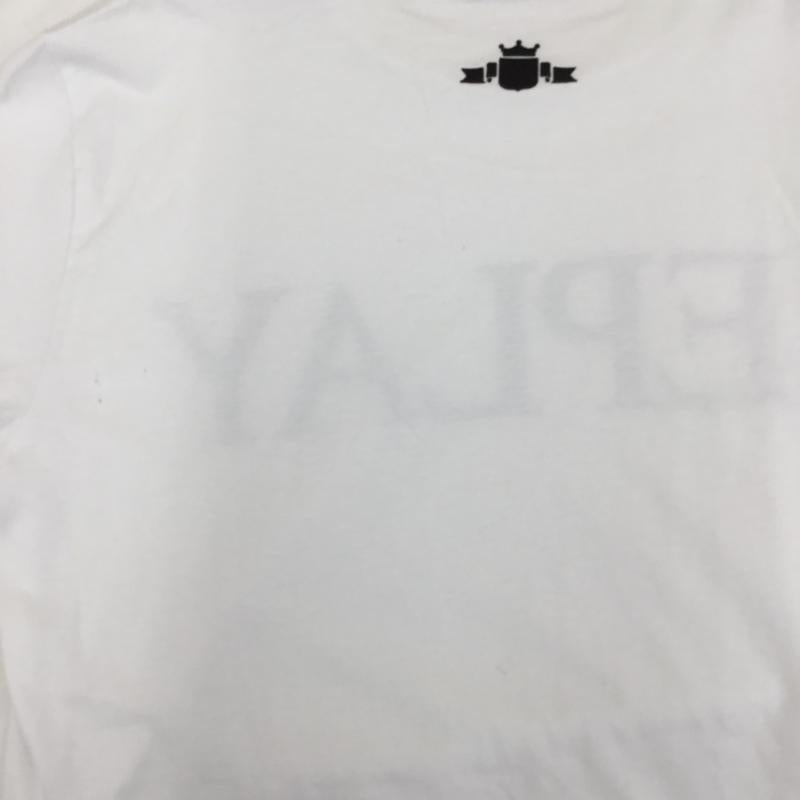 リプレイ REPLAY Tシャツ 半袖 L ロゴ、文字 白 / ホワイト /  メンズ USED 古着 中古 10128168