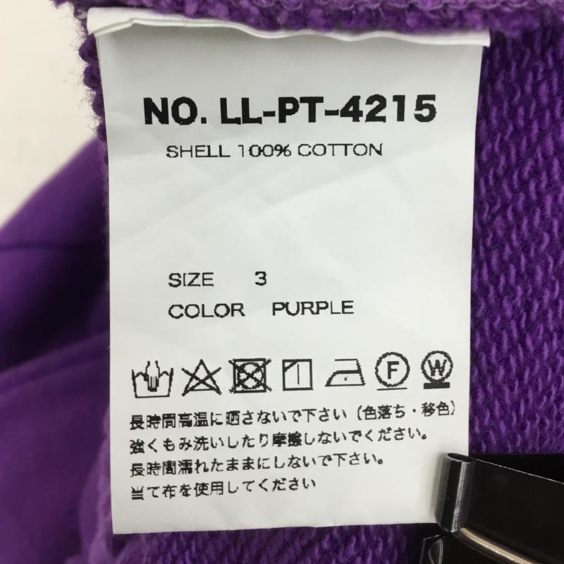 ユーズドクロージング used clothes パンツ ワークパンツ、ペインターパンツ TENDER PERSON テンダーパーソン　スウェットパンツ 3 無地 紫 / パープル /  メンズ USED 古着 中古 10128170