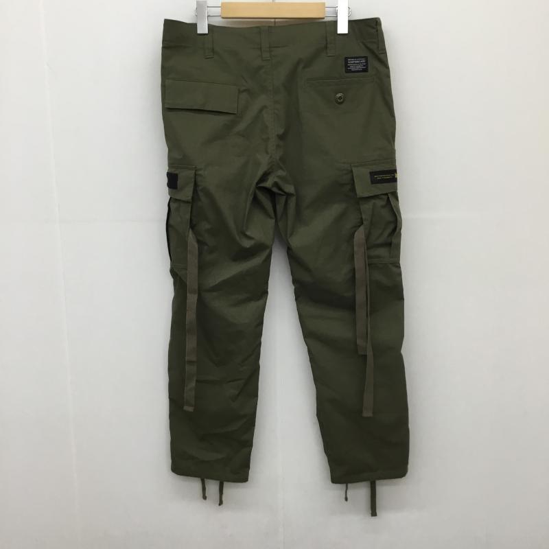 アベイシングエイプ A BATHING APE パンツ ワークパンツ、ペインターパンツ カーゴパンツ　001PTH301004X S 無地 X ワンポイント X ロゴ、文字 カーキ / カーキ /  メンズ USED 古着 中古 10128172