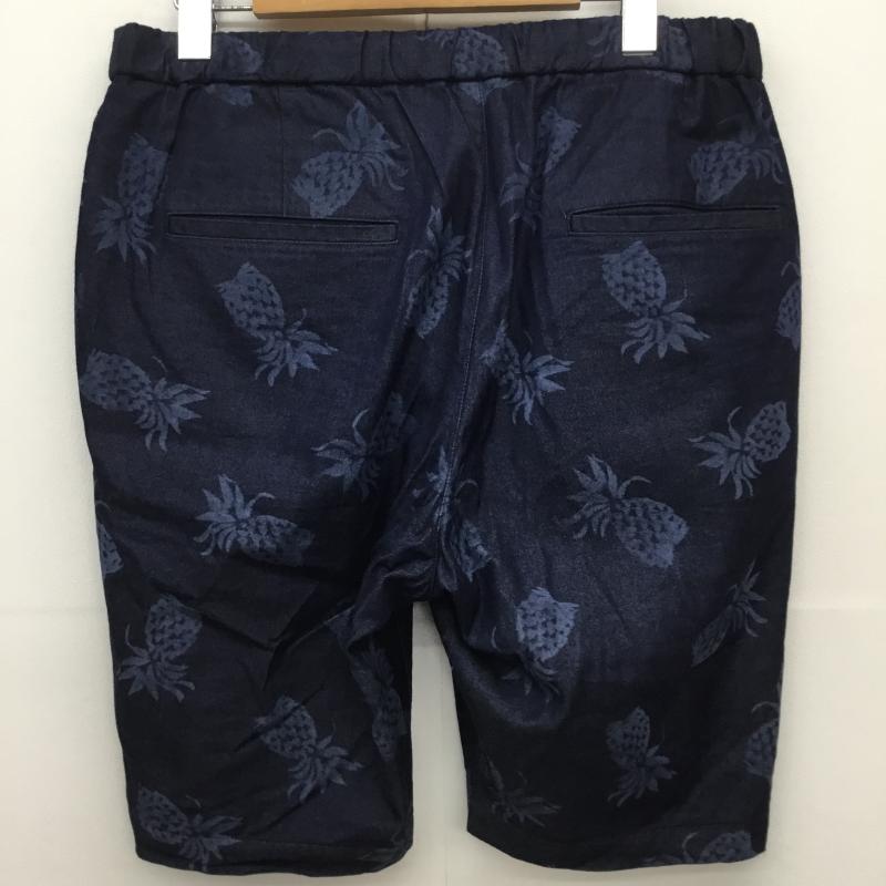 ビューティアンドユースユナイテッドアローズ BEAUTY&YOUTH UNITED ARROWS パンツ ショートパンツ M 総柄 紺 / ネイビー /  メンズ USED 古着 中古 10128175