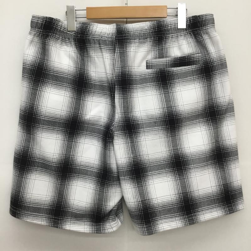 ヌーン・グーンズ Noon Goons パンツ ショートパンツ XL チェック 黒 / ブラック / X 白 / ホワイト /  メンズ USED 古着 中古 10128176