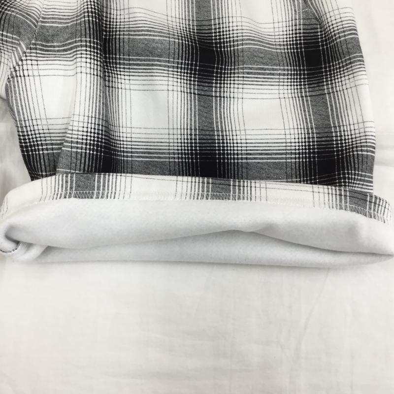 ヌーン・グーンズ Noon Goons パンツ ショートパンツ XL チェック 黒 / ブラック / X 白 / ホワイト /  メンズ USED 古着 中古 10128176
