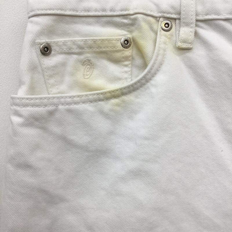 ステューシー STUSSY パンツ ワークパンツ、ペインターパンツ 32インチ 無地 白 / ホワイト /  メンズ USED 古着 中古 10128181