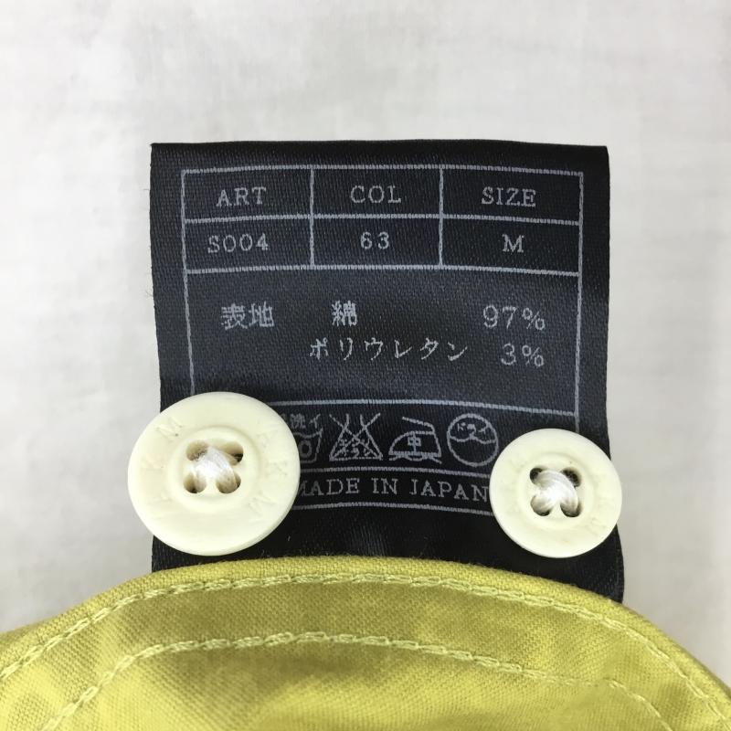 エーケーエム AKM シャツ、ブラウス 長袖 AKM 106-0045 長袖シャツ M ペイズリー 黄 / イエロー /  メンズ USED 古着 中古 10128186