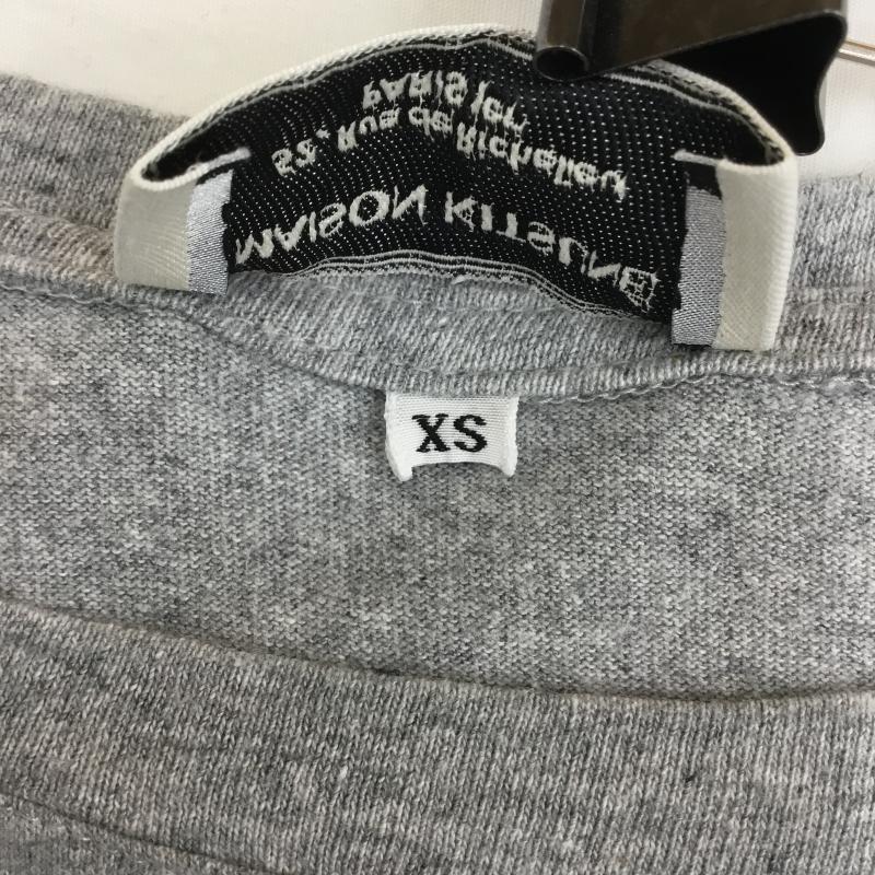 メゾンキツネ MAISON KITSUNE Tシャツ 半袖 MAISON KITSUNE 半袖 Tシャツ XS ロゴ、文字 灰 / グレー /  メンズ USED 古着 中古 10128193