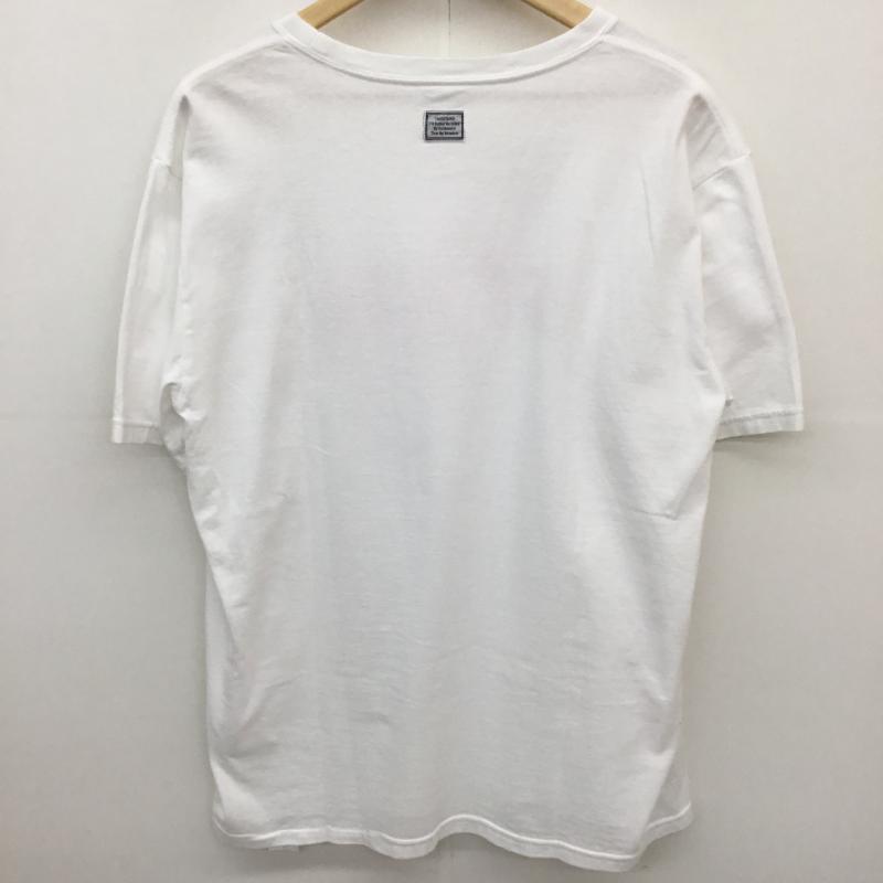 タンタン TANG TANG Tシャツ 半袖 03-6451-1640 TANG TANG 半袖 Tシャツ L ロゴ、文字 白 / ホワイト /  メンズ USED 古着 中古 10128196