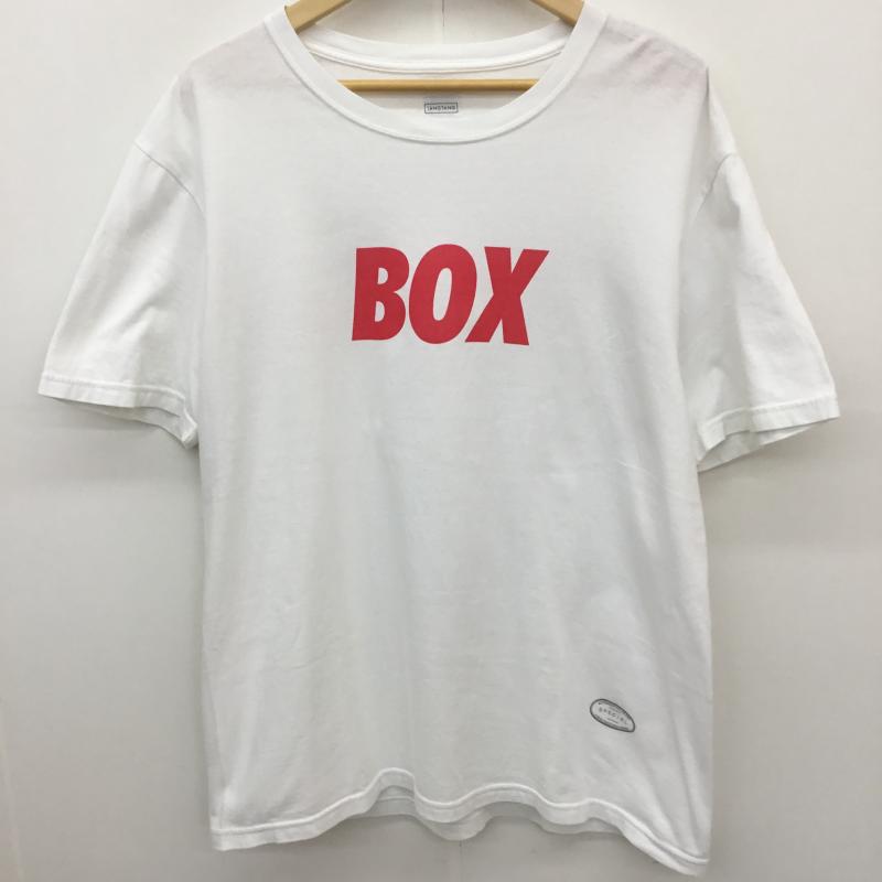 タンタン TANG TANG Tシャツ 半袖 03-6451-1640 TANG TANG 半袖 Tシャツ L ロゴ、文字 白 / ホワイト /  メンズ USED 古着 中古 10128197