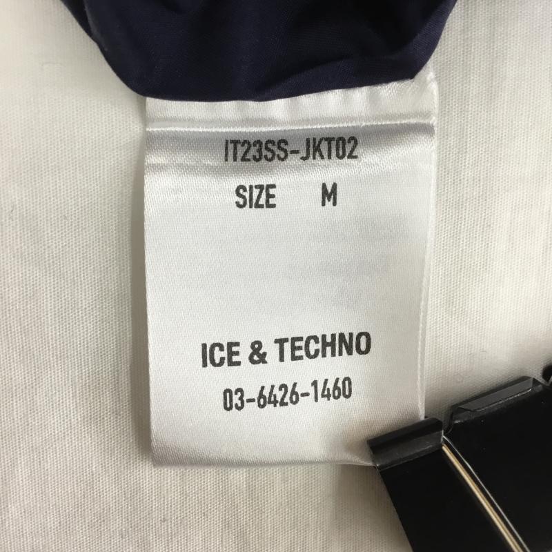 ユーズドクロージング used clothes ジャケット、上着 ジャンパー、ブルゾン ice&techno ブルゾン ポリエステル M 無地 黒 / ブラック /  メンズ USED 古着 中古 10128202