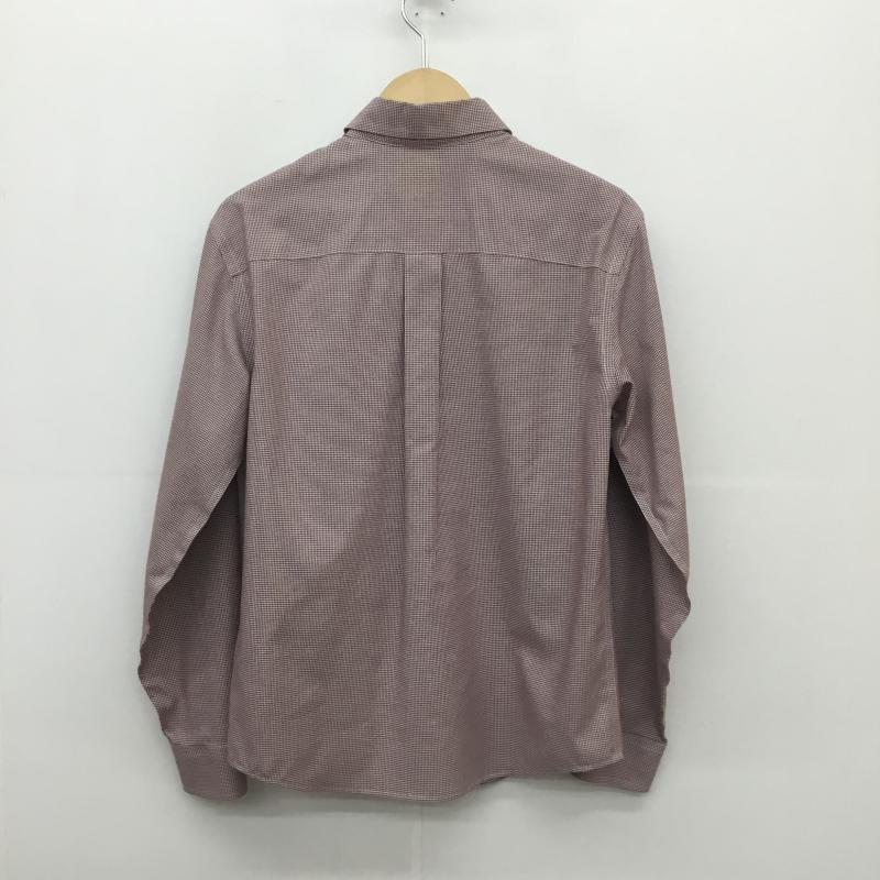 エルエルビーン L.L.Bean シャツ、ブラウス 長袖 L.L.Bean ボタンダウンシャツ XS 千鳥格子 赤 / レッド / X 白 / ホワイト /  メンズ USED 古着 中古 10128206