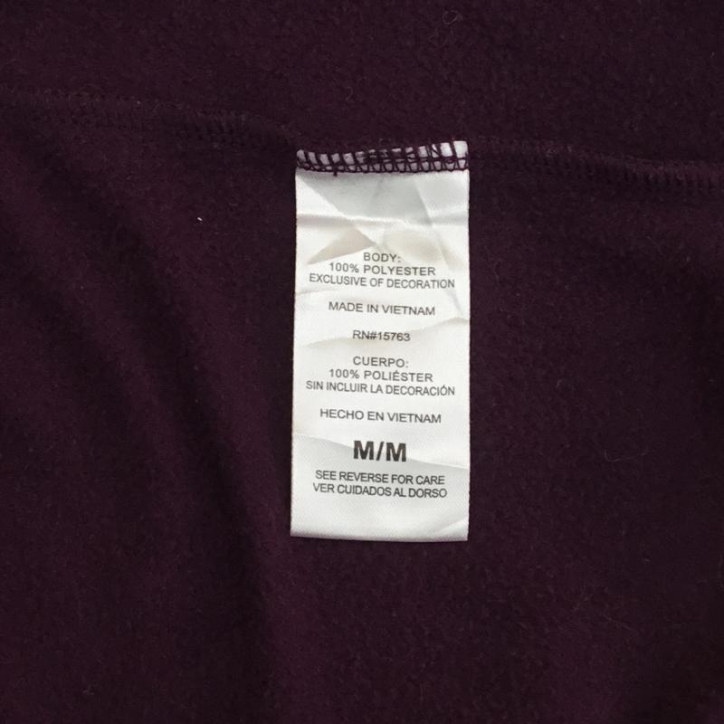 チャンピオン Champion パーカー 長袖 Champion パーカー M ロゴ、文字 X ワンポイント 紫 / パープル / X 灰 / グレー /  メンズ USED 古着 中古 10128210