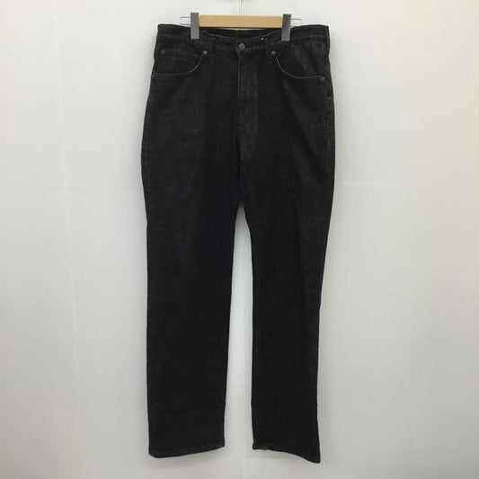 ラングラー Wrangler パンツ デニム、ジーンズ Wrangler デニムパンツ　W0333 34 ワンポイント 黒 / ブラック /  メンズ USED 古着 中古 10128213