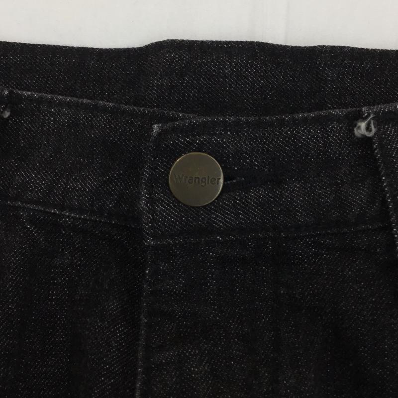 ラングラー Wrangler パンツ デニム、ジーンズ Wrangler デニムパンツ　W0333 34 ワンポイント 黒 / ブラック /  メンズ USED 古着 中古 10128213
