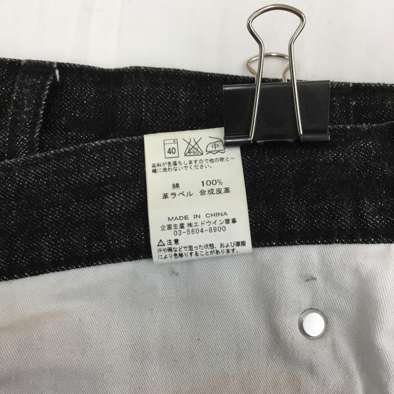 ラングラー Wrangler パンツ デニム、ジーンズ Wrangler デニムパンツ　W0333 34 ワンポイント 黒 / ブラック /  メンズ USED 古着 中古 10128213
