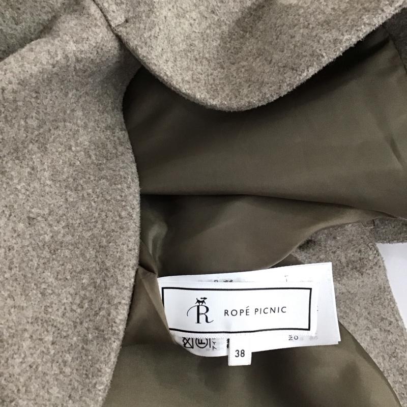 ロペピクニック ROPE  PICNIC コート コート一般 38 無地 ベージュ / ベージュ /  レディース USED 古着 中古 10128216
