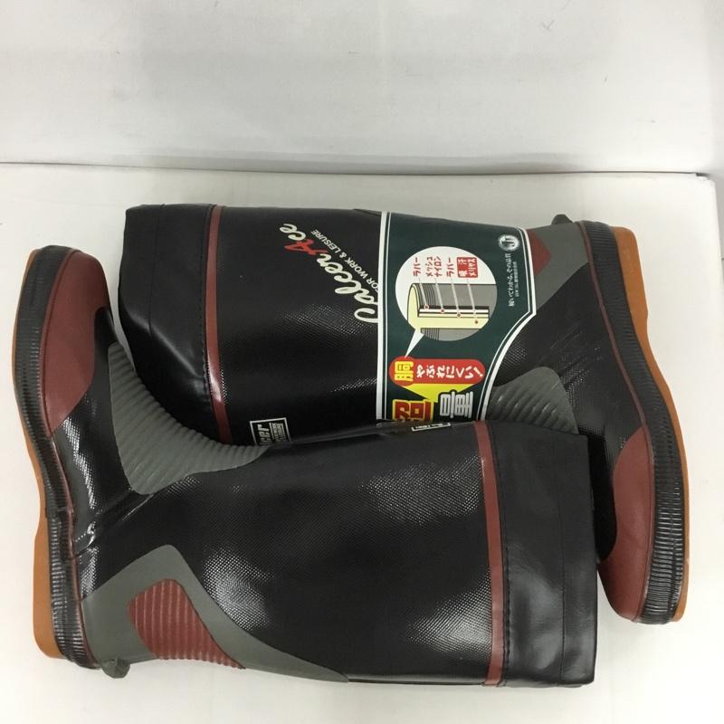 古着 USED シューズ シューズ カルサーエース 安全長靴 作業用長靴 福山ゴム 3L 3L ロゴ、文字 黒 / ブラック /  メンズ USED 古着 中古 10128222