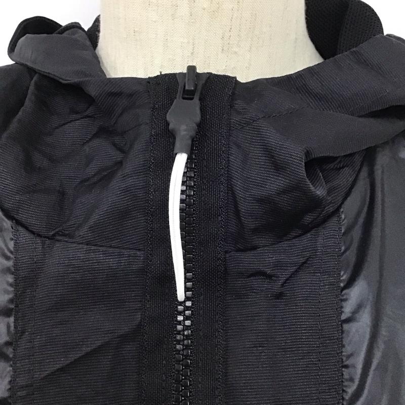 ナイキ NIKE ジャケット、上着 ジャンパー、ブルゾン BY2834-010 ウインドジャケット L ロゴ、文字 X プリント 黒 / ブラック /  レディース USED 古着 中古 10128223