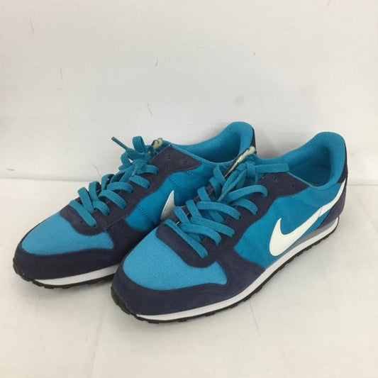 ナイキ NIKE スニーカー スニーカー 644441-414 GENICCO 26.5cm 26.5cm ロゴ、文字 青 / ブルー / X 紺 / ネイビー /  メンズ USED 古着 中古 10128230