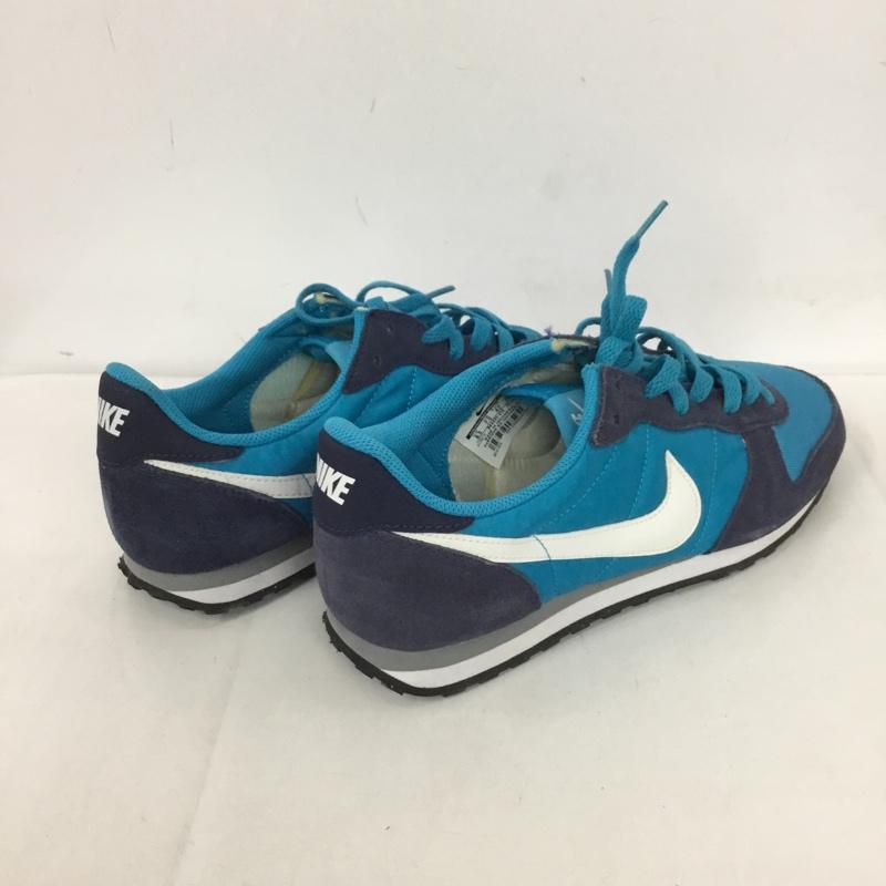 ナイキ NIKE スニーカー スニーカー 644441-414 GENICCO 26.5cm 26.5cm ロゴ、文字 青 / ブルー / X 紺 / ネイビー /  メンズ USED 古着 中古 10128230