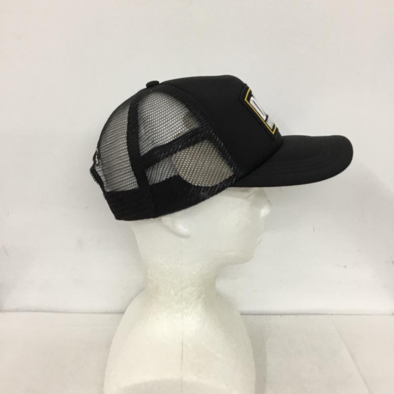 デウスエクスマキナ DEUS EX MACHINA 帽子 キャップ DMP2271541 スナップバック メッシュキャップ ロゴ、文字 黒 / ブラック /  メンズ USED 古着 中古 10128234