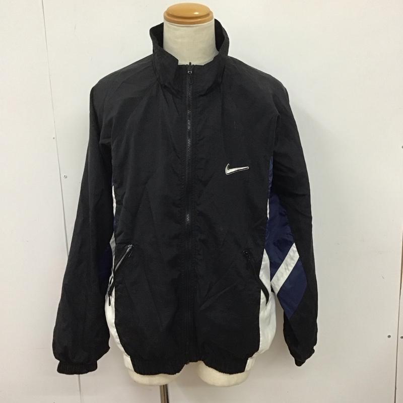 ナイキ NIKE ジャケット、上着 ジャンパー、ブルゾン リバーシブル XL 無地 黒 / ブラック / X 紺 / ネイビー /  メンズ USED 古着 中古 10128239