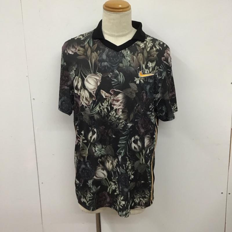 ナイキ NIKE ポロシャツ 半袖 XL 総柄 マルチカラー / マルチカラー /  メンズ USED 古着 中古 10128241