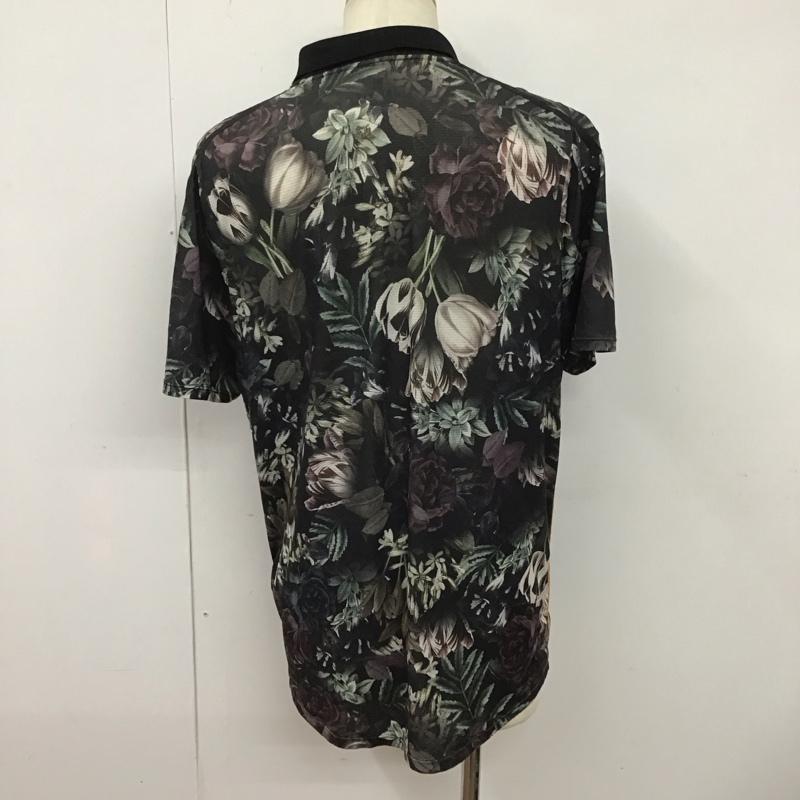 ナイキ NIKE ポロシャツ 半袖 XL 総柄 マルチカラー / マルチカラー /  メンズ USED 古着 中古 10128241