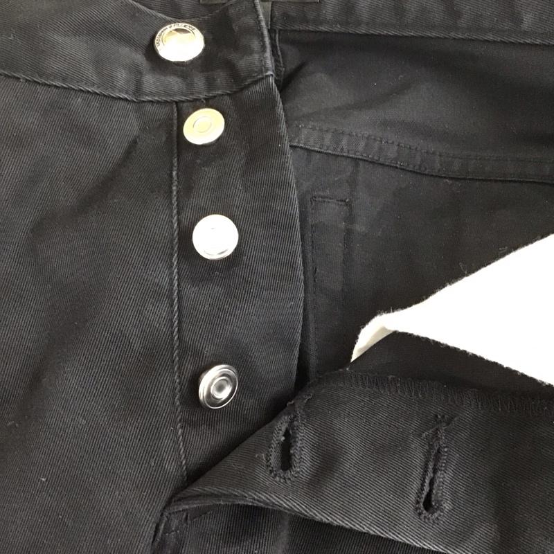 アーペーセー A.P.C. パンツ デニム、ジーンズ 30インチ 無地 黒 / ブラック /  メンズ USED 古着 中古 10128242