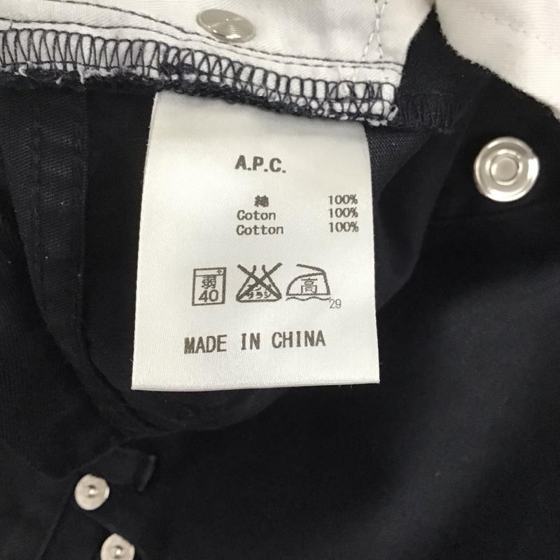 アーペーセー A.P.C. パンツ デニム、ジーンズ 30インチ 無地 黒 / ブラック /  メンズ USED 古着 中古 10128242