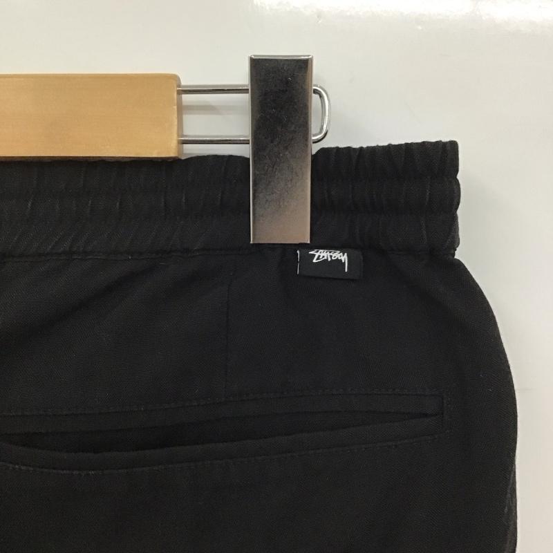 ステューシー STUSSY パンツ スラックス S 無地 黒 / ブラック /  メンズ USED 古着 中古 10128244