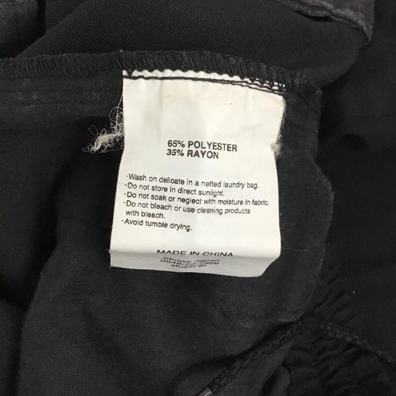 ステューシー STUSSY パンツ スラックス S 無地 黒 / ブラック /  メンズ USED 古着 中古 10128244