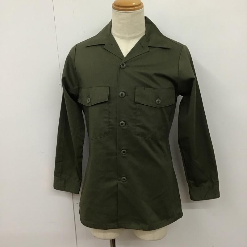 ミリタリー ミリタリー ジャケット、上着 ジャケット、ブレザー 無地 カーキ / カーキ /  メンズ USED 古着 中古 10128248