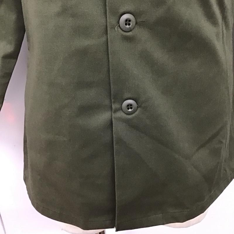 ミリタリー ミリタリー ジャケット、上着 ジャケット、ブレザー 無地 カーキ / カーキ /  メンズ USED 古着 中古 10128248