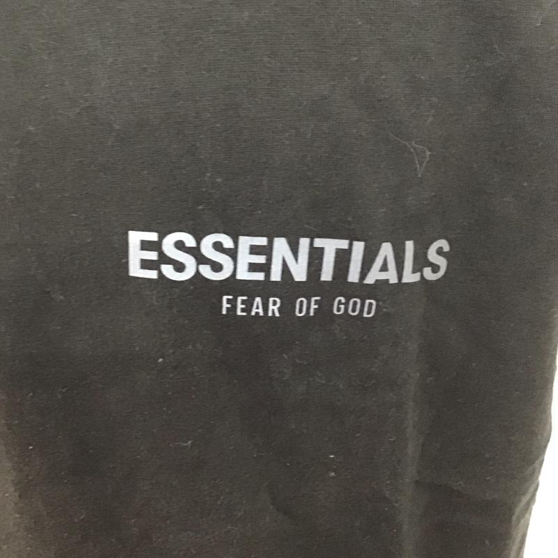 エッセンシャルズ ESSENTIALS Tシャツ 半袖 S ロゴ、文字 X プリント 黒 / ブラック /  メンズ USED 古着 中古 10128254
