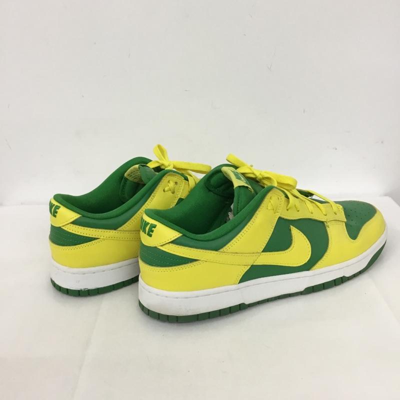 ナイキ NIKE スニーカー スニーカー DV0833-300 DUNK LOW RETRO BTTYS 30cm 箱有 30.0cm ロゴ、文字 黄 / イエロー / X 緑 / グリーン /  メンズ USED 古着 中古 10128264