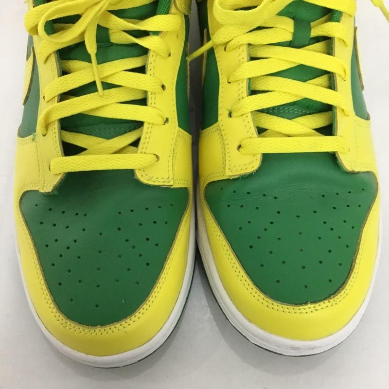 ナイキ NIKE スニーカー スニーカー DV0833-300 DUNK LOW RETRO BTTYS 30cm 箱有 30.0cm ロゴ、文字 黄 / イエロー / X 緑 / グリーン /  メンズ USED 古着 中古 10128264
