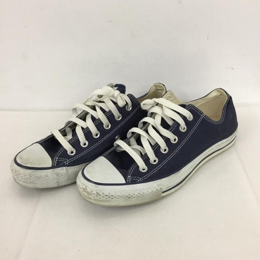 コンバース CONVERSE スニーカー スニーカー M9697 ALL STAR OX 26.5cm 26.5cm ロゴ、文字 紺 / ネイビー / X 白 / ホワイト /  メンズ USED 古着 中古 10128265