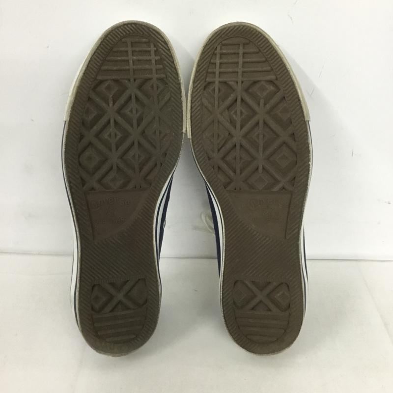 コンバース CONVERSE スニーカー スニーカー M9697 ALL STAR OX 26.5cm 26.5cm ロゴ、文字 紺 / ネイビー / X 白 / ホワイト /  メンズ USED 古着 中古 10128265