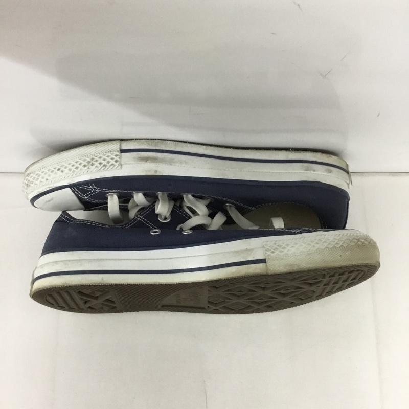 コンバース CONVERSE スニーカー スニーカー M9697 ALL STAR OX 26.5cm 26.5cm ロゴ、文字 紺 / ネイビー / X 白 / ホワイト /  メンズ USED 古着 中古 10128265