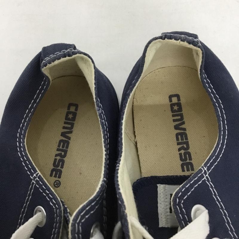 コンバース CONVERSE スニーカー スニーカー M9697 ALL STAR OX 26.5cm 26.5cm ロゴ、文字 紺 / ネイビー / X 白 / ホワイト /  メンズ USED 古着 中古 10128265